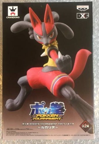 Lucario (2P color version) DXF Figure Pokkén Tournament - Banpresto