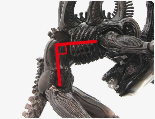Alien Revoltech SFX (001) Alien - Kaiyodo