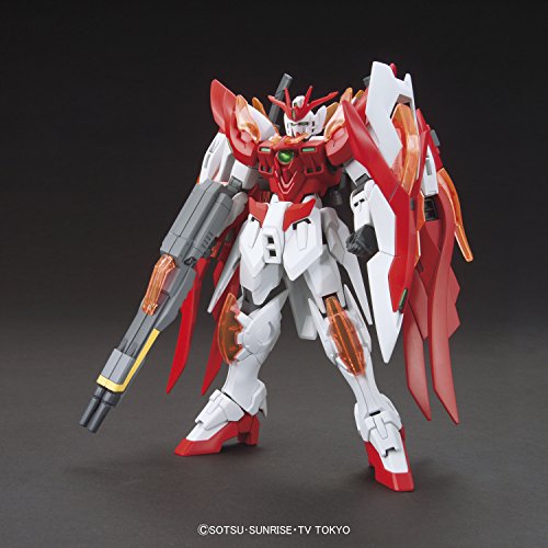 XXXG-00W0CV Wing Gundam Zero Honoo - 1/144 Échelle - HGBF (# 033), Gundam Build Fighters Honoo - Bandai