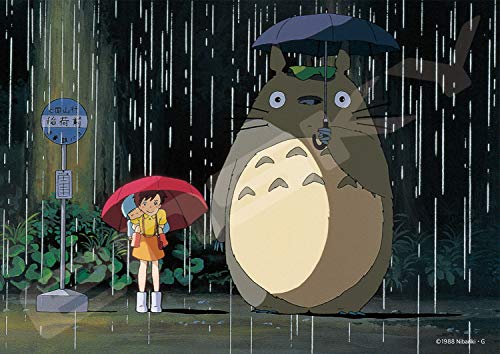 108 Peace Jig Saw Puzzle "My Neighbor Totoro" Rain Bus Stop 18 2x25 7cm 108 203
