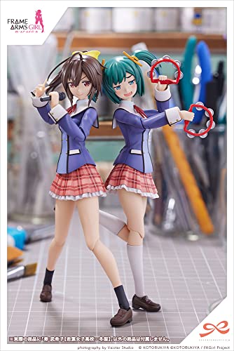 Sousai Shojo Teien x "Frame Arms Girl" Kotobuki Bukiko Wakaba Girls' High School Winter Clothes