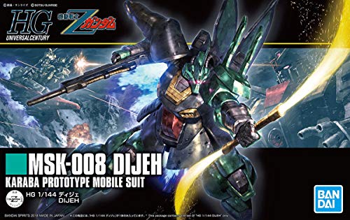 MSK-008 Dijeh - Scala 1/144 - HGUC Kicou Senshi Z Gundam - Bandai