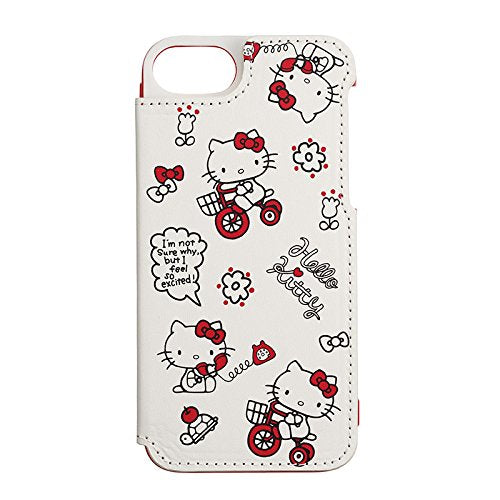 Sanrio Characters Diary Back Cover iDress for iPhone7/6S/6 Hello Kitty iP7-SA14K
