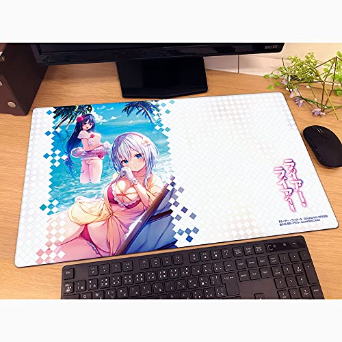 "Liar, Liar" Rubber Mat Himeji Shirayuki & Minakami Mari