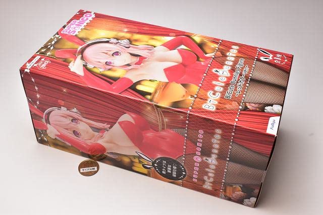 Super Sonico Bicute Bunnies Figure rote Farbe Ver