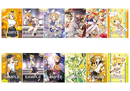 Hatsune Miku Clear Card Collection Gum 6