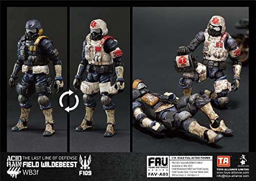 TOYS ALLIANCE LIMITED "ACID RAIN" 1/18 SCALE FAV-A03 Field Wildebeest WB3f