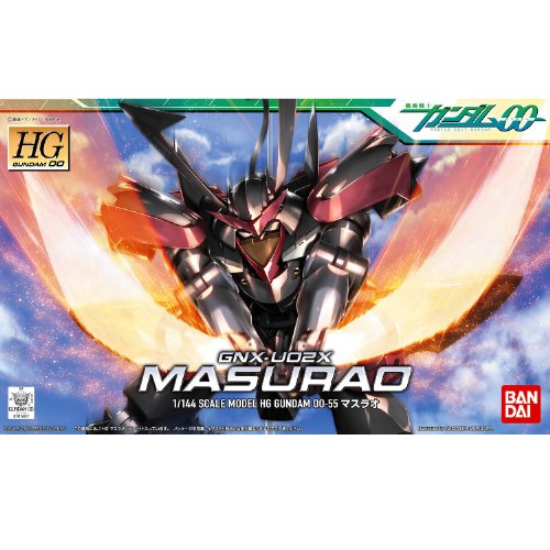 Gnx - u02x masurao - 1 / 144 Scale - hg00 (# 55) Kidou Senshi Gundam 00 - bendai