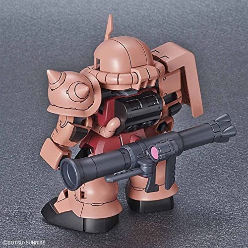 MS-06S Zaku II Commander Type Char Aznable Custom SD Gundam Cross Silhouette Kidou Senshi Gundam - Bandai Spirits