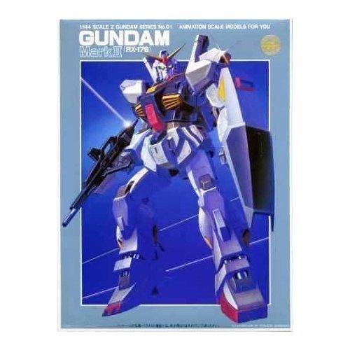 RX-178 Gundam Mk-II-1/144 scale-Kidou Senshi Z Gundam-Bandai