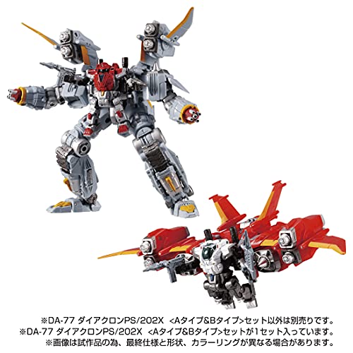 "Diaclone" DA-77 Diaclone PS/202X A Type & B Type Set