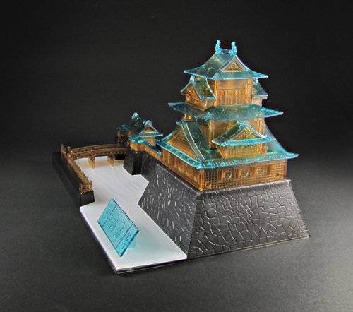 Castillo de Takashima (Banquete Ver versión) - 1/200 escala - - Ciruela