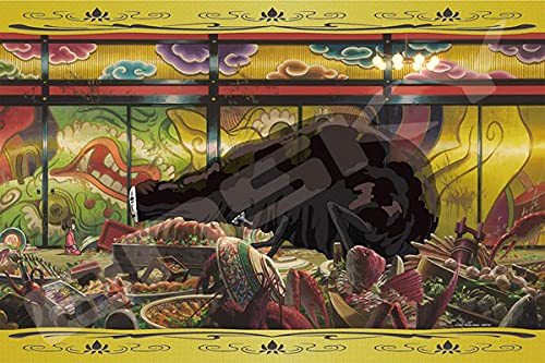 Jigsaw puzzle "SPIRITED AWAY" After a feast Premium Foil Jigsaw 1000 Piece 1000 275