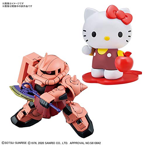 SD Gundam Cross Silhouette SDCS Hello Kitty / Char's Custom ZAKU II