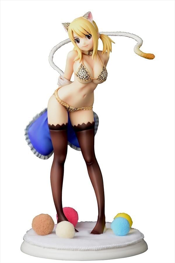 "Fairy Tail" Lucy Heartfilia Leopard Pattern Cat Gravure Style