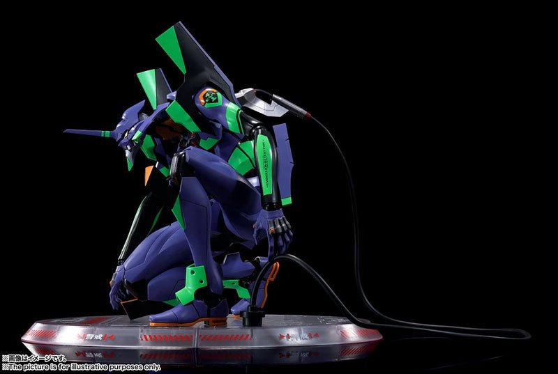 "Rebuild of Evangelion" DYNACTION Humanoid Decisive Weapon Artificial Human Evangelion EVA-01 + Cassius Spear (Renewal Color Edition)