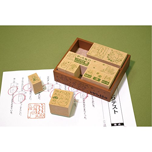 GHIBLI "My Neighbor Totoro" Stamp Hanko Wooden Wooden Reward Stamp 2 SG 128