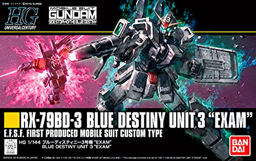 (EXAM ver. Version)-1/144-échelle-HGUC Kidou Senshi Gundam Gaiden: The Blue Destiny-Bandai