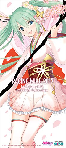Hatsune Miku GT Project Hatsune Miku Racing Ver. 2017 Microfiber Sports Towel Spa Cheer Ver.