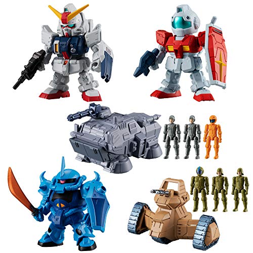 Mobile Suit Gundam Micro Wars 2 (10 Pack) Candy Toy, (Mobile Suit Gundam)