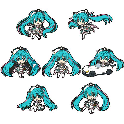 Racing Miku 2019 Ver. Nendoroid Plus Capsule Rubber Key Chain (Capsule)