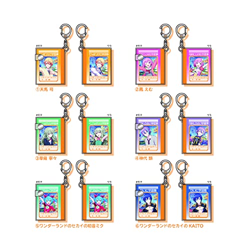 "Project SEKAI Colorful Stage! feat. Hatsune Miku" Mini Mini Study Notebook Key Chain Collection D Wonderlands x Showtime