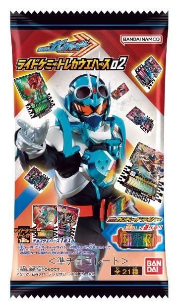 "Kamen Rider Gotchard" Ride Chemy Trading Card Wafer Card 02