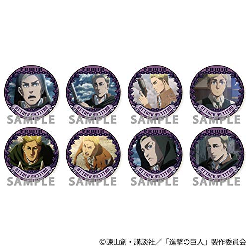"Attack on Titan" Trading Can Badge Erwin Special Part 1