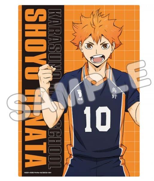 "Haikyu!!" A3 Clear Poster Hinata Shoyo