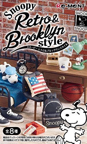 Snoopy Retro&Brooklyn style Peanuts - Re-Ment