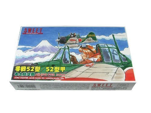 Zero Kämpfer A6m5 Modell 52 / A6m5a Modell 52A (Air War über Japan) - 1/144 Maßstab - süß