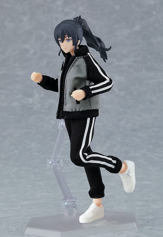 figma Styles figma Female Body (Makoto) with Tracksuit + Tracksuit Skirt Outfit