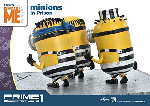 Prime Collectible Figure "Despicable Me 3" Minions in Prison Statue PCFMINI-05