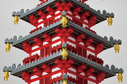 Five-Storied Pagoda Deluxe Edition Nanoblock - Kawada