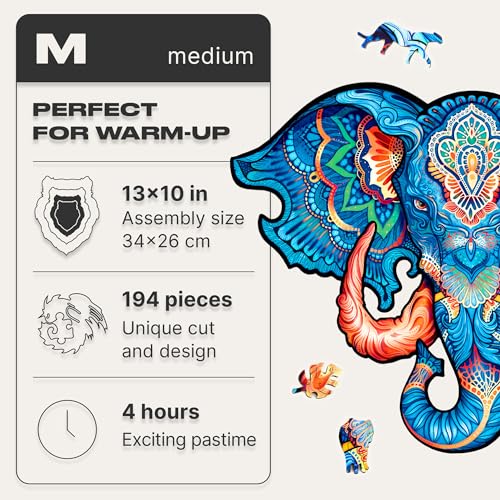 Eternal Elephant 194 Piece M Size