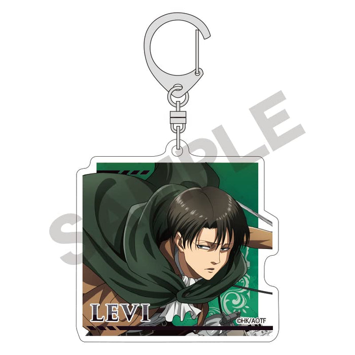 "Attack on Titan" Trading Acrylic Key Chain Action
