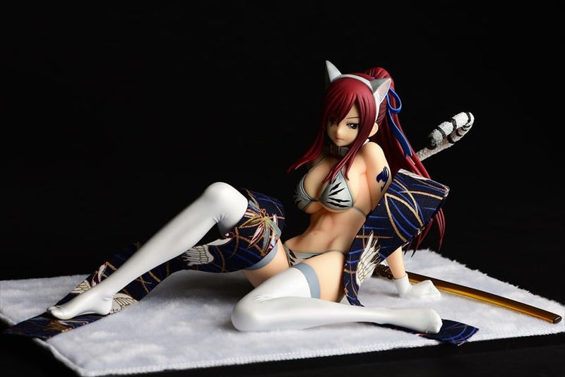 "Fairy Tail" Erza Scarlet White Tiger Gravure Style