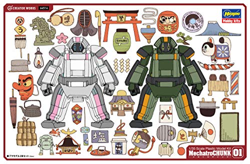 Bloques mecánicos y electrónicos (versión forestal) - escala 1 / 35 - obra del creador - Hasegawa