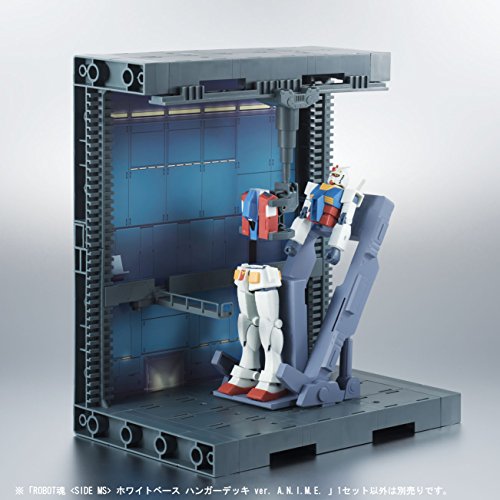 White Base Hanger Deck, (ver. A.N.I.M.E. version) Robot Damashii Robot Damashii <Side MS> Kidou Senshi Gundam - Bandai