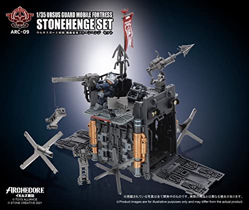TOYS ALLIANCE LIMITED ARC-09 "ARCHE-YMIRUS" 1/35 SCALE URSUS GUARD MOBILE FORTRESS STONEHENGE SET
