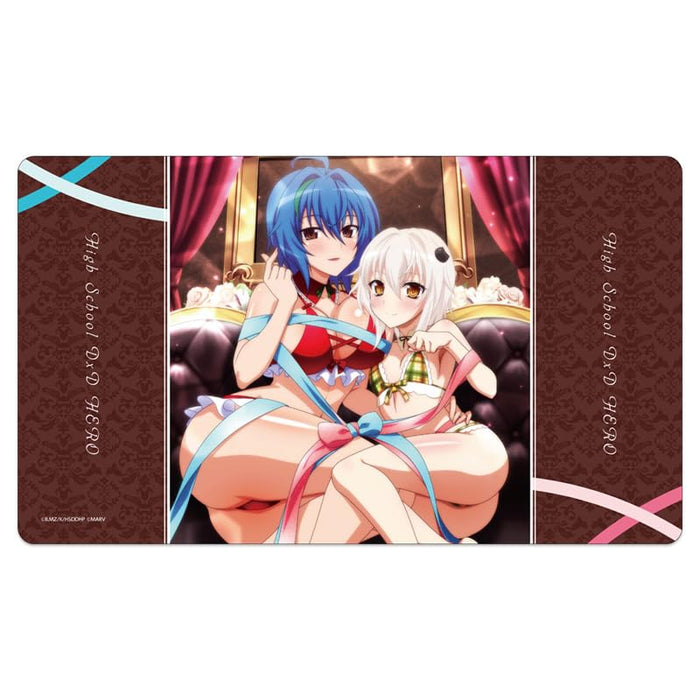 "High School DxD Hero" Rubber Mat Vol. 2 Xenovia & Koneko Christmas Ver.