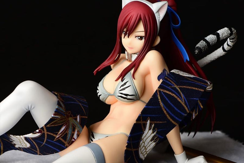 "Fairy Tail" Erza Scarlet White Tiger Gravure Style