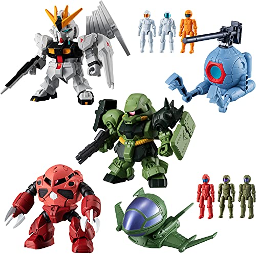 Mobile Suit Gundam Micro Wars 3, Pack of 10, Candy Toy, Gum (Gundam Series)