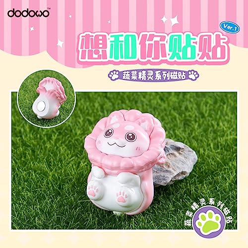 DODOWO VEGETABLE FAIRY "WANNA STICK WITH YOU" SERIES VER. 1 TRADING MAGNET FIGURE