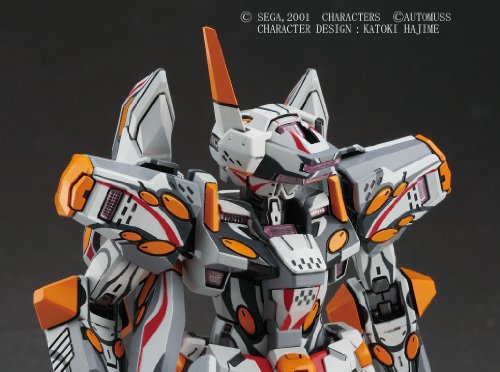 MZV-747-A/c `Temjin 747A/c' (Snow Storm version) - 1/100 scale - Dennou Senki Virtual-On MARZ - Hasegawa