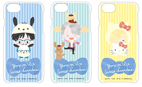 "Yuri!!! on Ice x Sanrio Characters" Smartphone Case for iPhone6/6S/7 Yuri Plisetsky x Hello Kitty