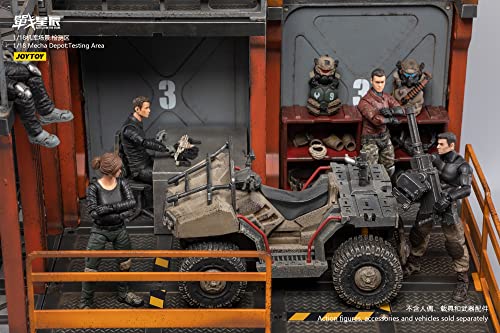 JOYTOY Battle for the Stars Mecha Depot Testing Area 1/18 Scale Diorama