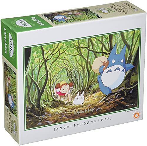 300 piece jigsaw puzzle "My Neighbor Totoro" Secret Tunnel 26x38cm 300 206