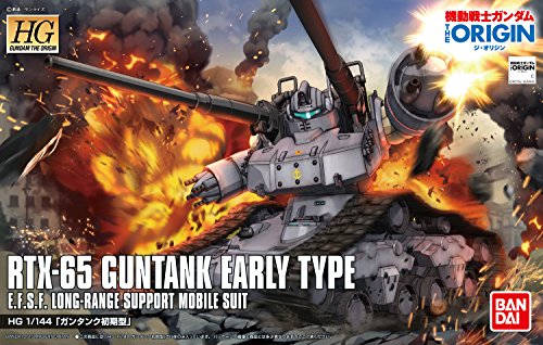 RTX-65 Guntank Early Type - 1/144 scale - HG Gundam The Origin, Kidou Senshi Gundam: The Origin - Bandai