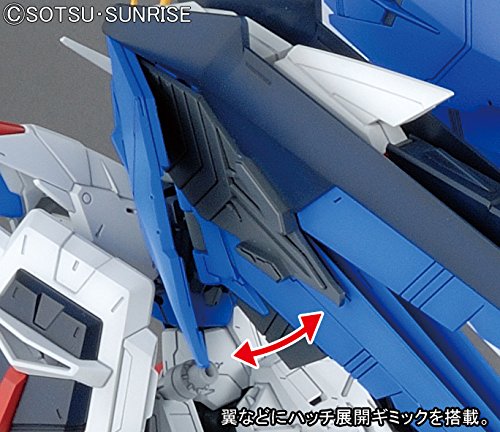 ZGMF-X10A Freedom Gundam (ver. 2.0 versión) - 1/100 escala - MG (# 192), Kidou Senshi Gundam Semilla - Bandai